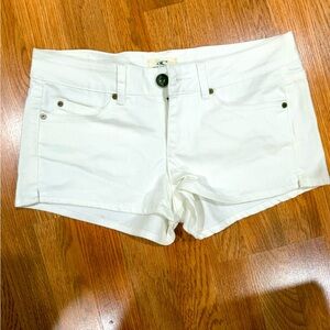 O’Neill jeans shorts. size 9. White.